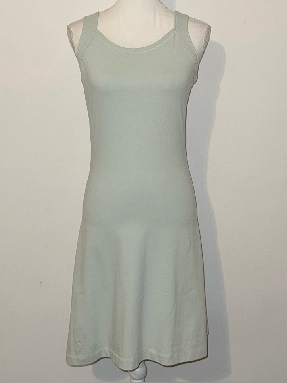 Patagonia Women’s Fleetwith Dress Mint Green Sleeveless Stretch Dress Size Small